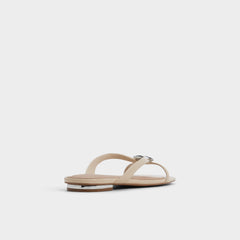 Aldo Iliria Beige Women's Flats - Slide sandal Beige