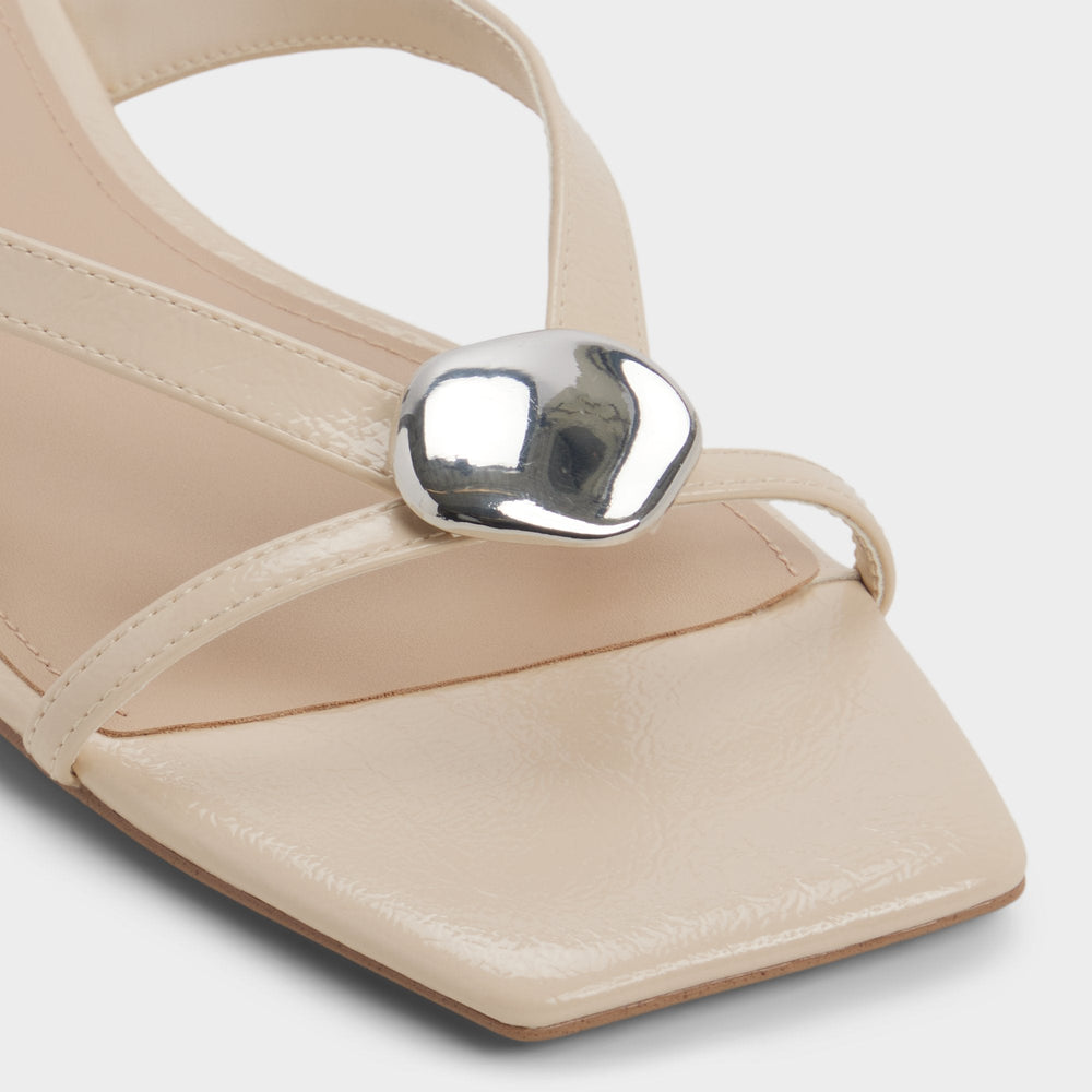 Aldo Iliria Beige Women's Flats - Slide sandal Beige