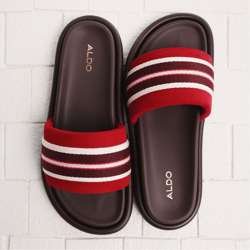 Aldo Nydelagan in Open Red - , Footbed sandal Open red