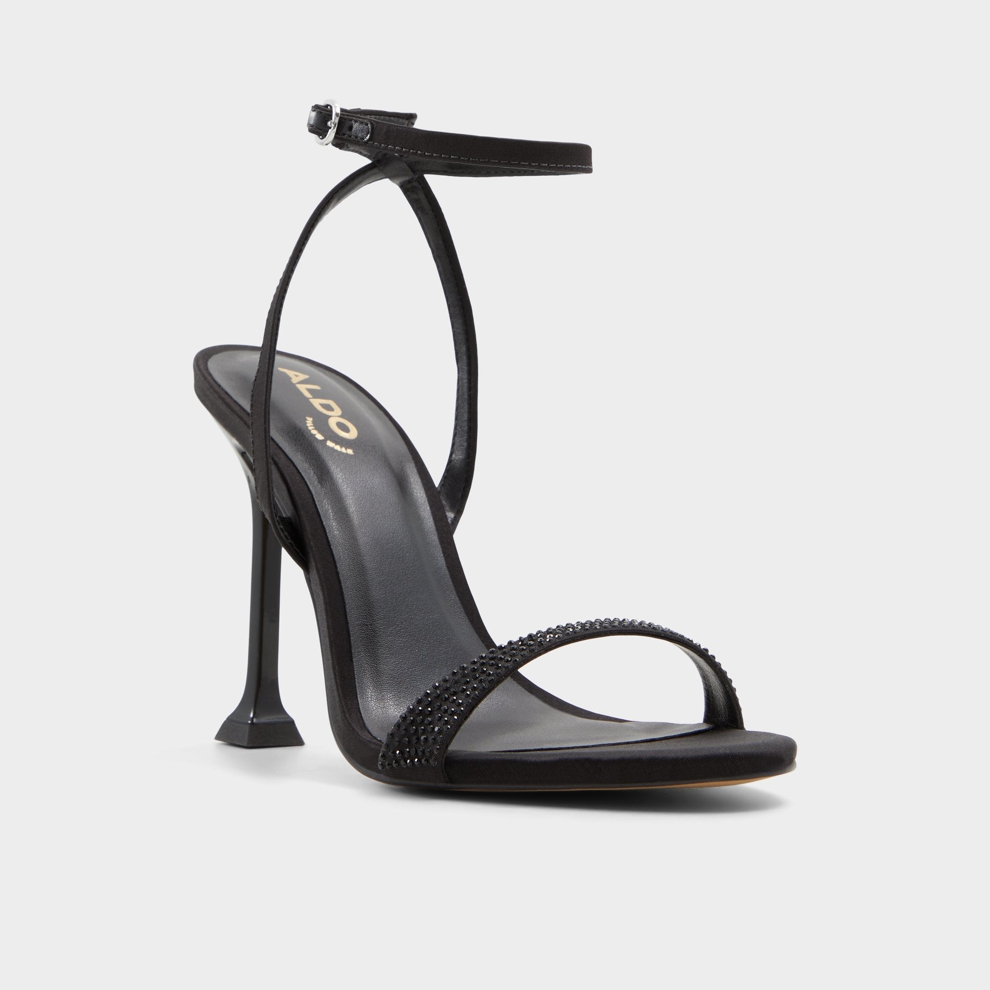 Aldo Lydala Black Women's Heeled sandals - Strappy heeled sandal Black