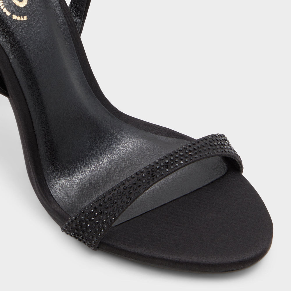 Aldo Lydala Black Women's Heeled sandals - Strappy heeled sandal Black