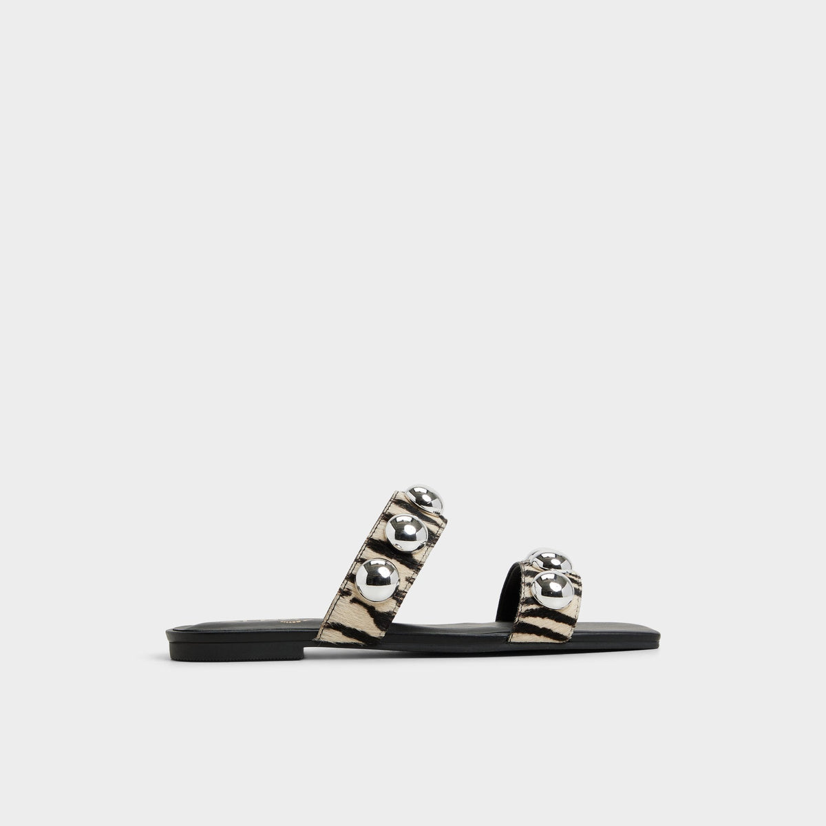 Aldo Katalena in White Black - Slide sandal White/Black