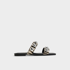 Aldo Katalena in White Black - Slide sandal White/Black