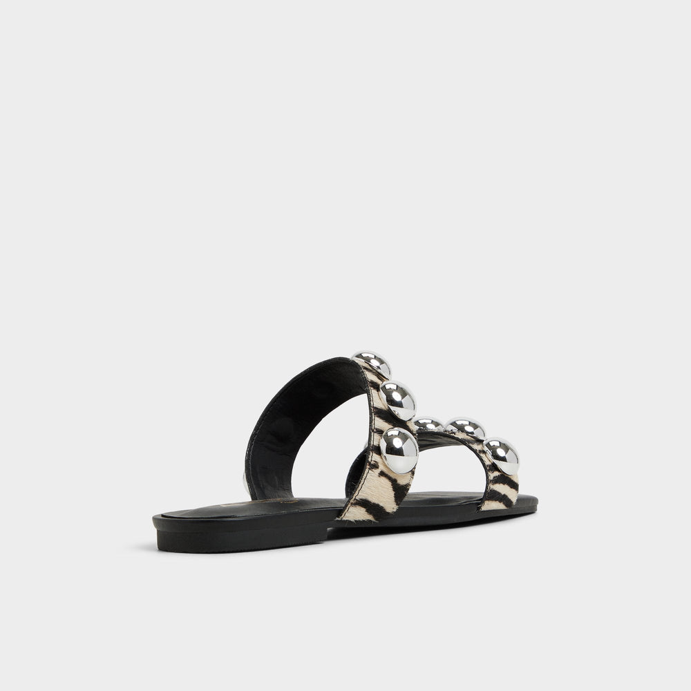 Aldo Katalena in White Black - Slide sandal White/Black