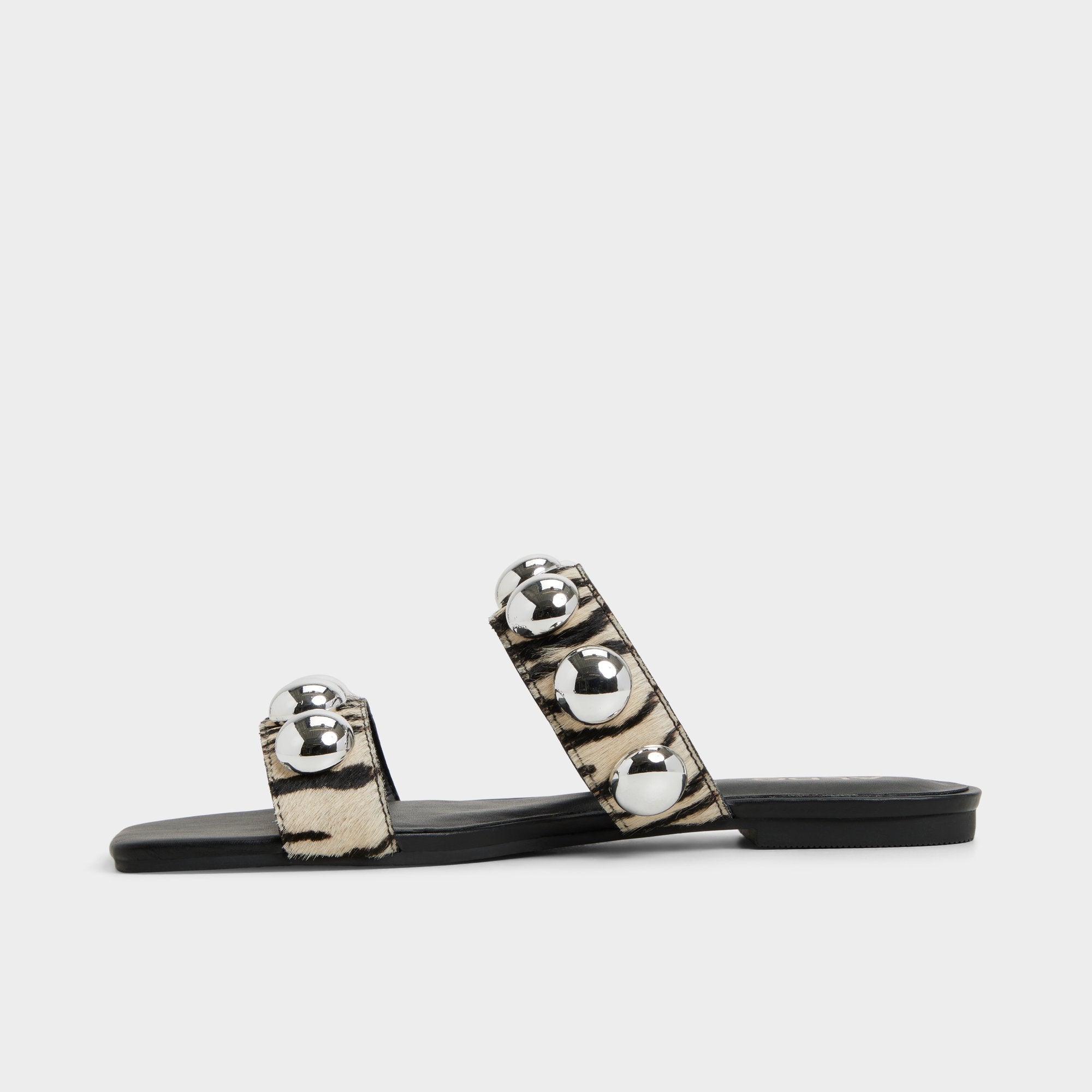 Aldo Katalena in White Black - Slide sandal White/Black