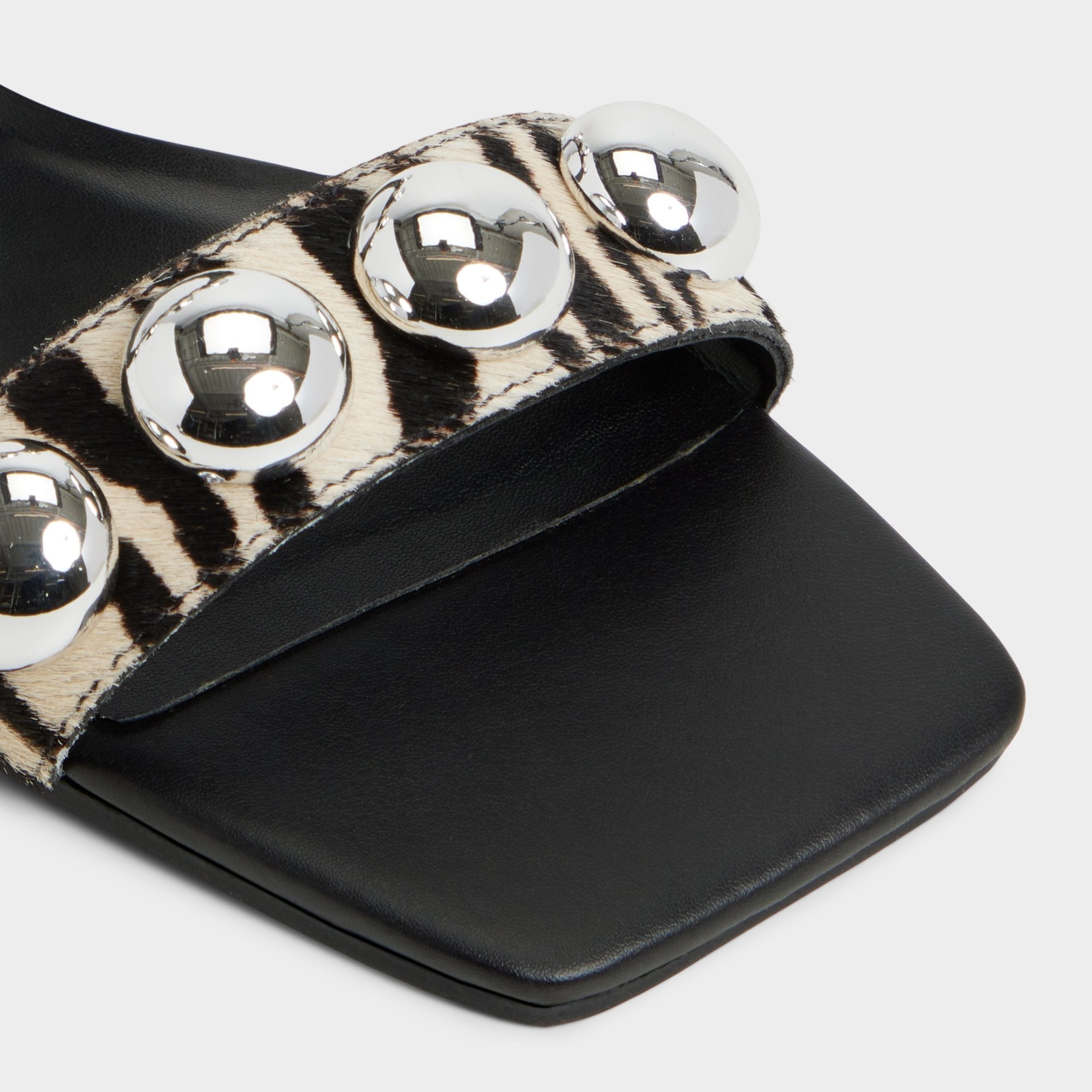 Aldo Katalena in White Black - Slide sandal White/Black