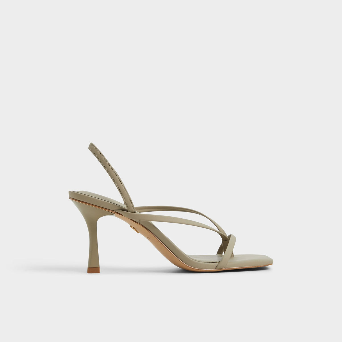 Aldo Riva Other Green Women's Strappy sandals - Sling back heeled sandal, Stiletto heel Other Green
