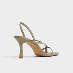 Aldo Riva Other Green Women's Strappy sandals - Sling back heeled sandal, Stiletto heel Other Green