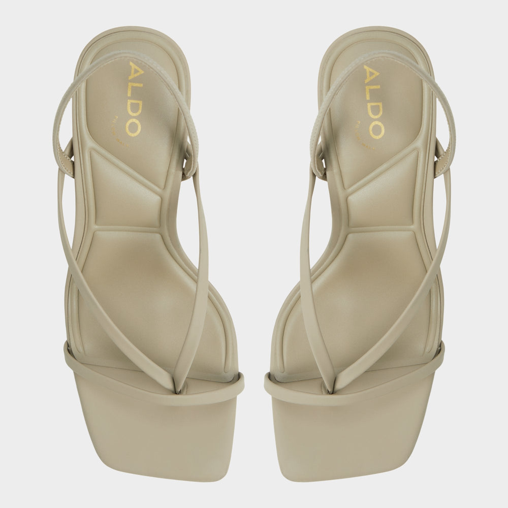 Aldo Riva Other Green Women's Strappy sandals - Sling back heeled sandal, Stiletto heel Other Green