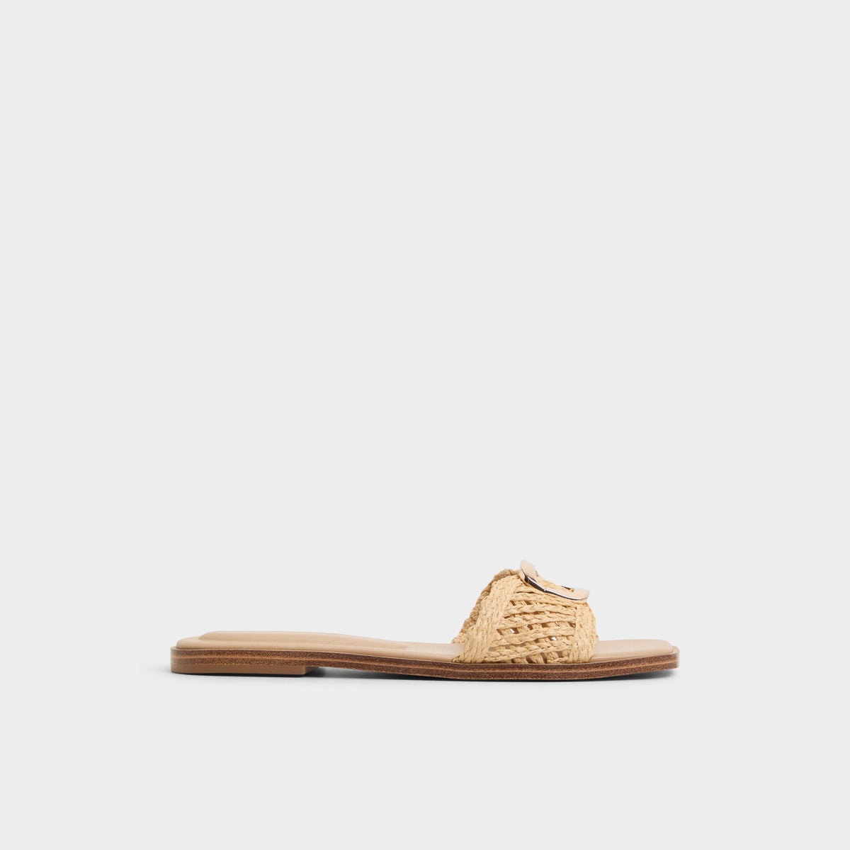 Aldo Tidella Natural Women's Flats - Slide sandal Natural