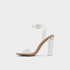 Aldo Aniwien Bone Women's Strappy sandals - Strappy heeled sandal, Block heel Bone