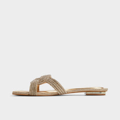 Aldo Karlina in Gold - Slide sandal Gold