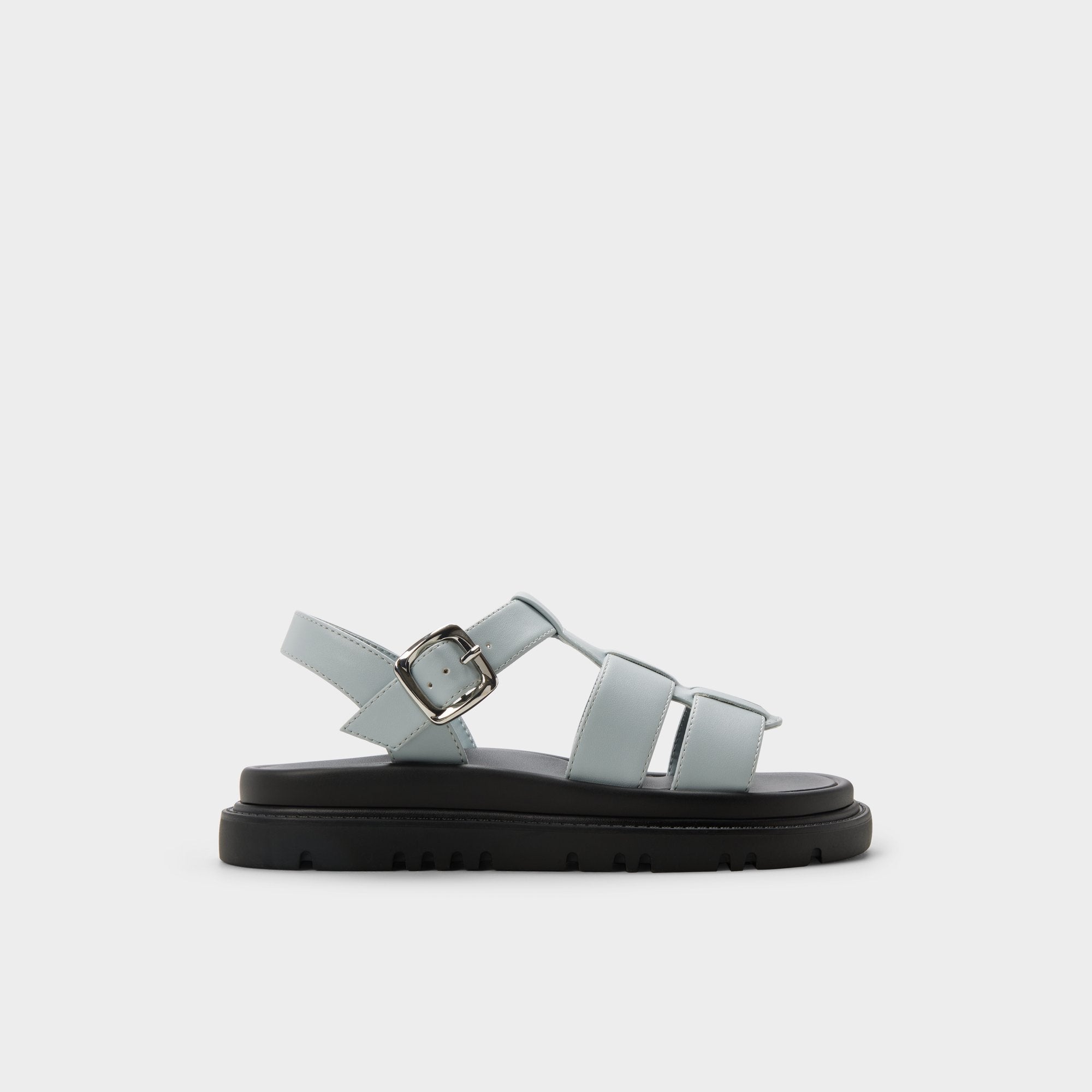 Aldo Linettie in Other Blue - Gladiator sandal, Footbed sandal Other Blue