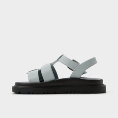 Aldo Linettie in Other Blue - Gladiator sandal, Footbed sandal Other Blue