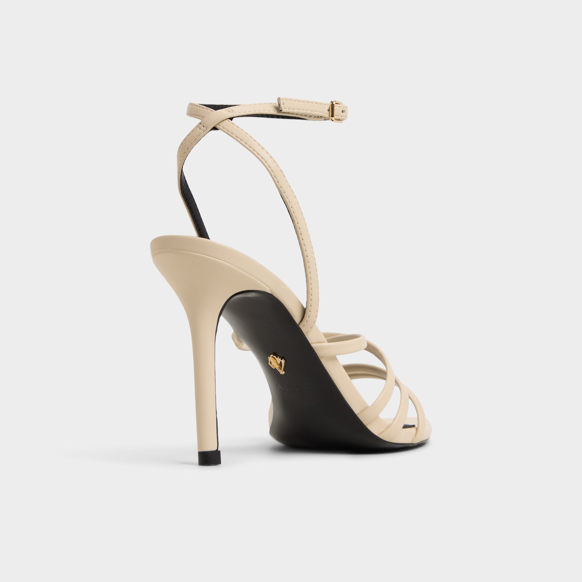 Aldo Solania Light Beige Women's Strappy sandals - Heeled sandal, Stiletto heel Light Beige