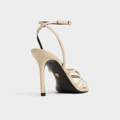 Aldo Solania Light Beige Women's Strappy sandals - Heeled sandal, Stiletto heel Light Beige
