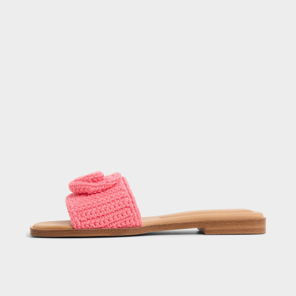Aldo Sabbia Medium Pink Women's Flats - Slide sandal Medium Pink