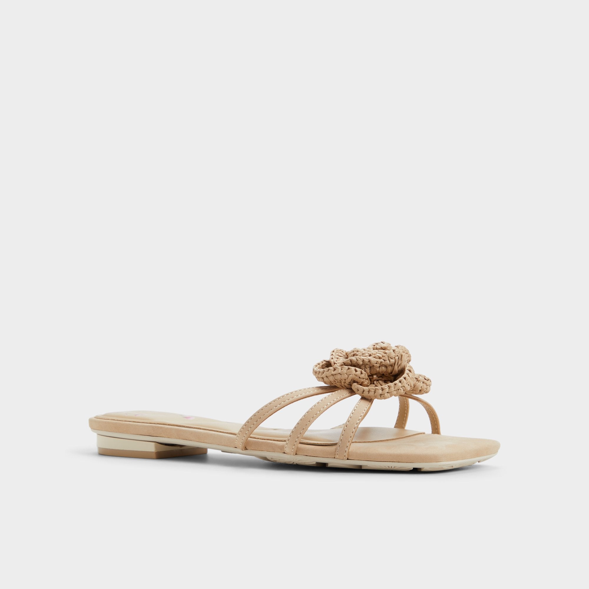 Aldo Wildbloom Sand Women's Travel essentials - Strappy flat sandal Sand