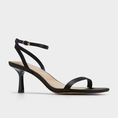 Aldo Kirri Black Women's Strappy sandals - Strappy heeled sandal Black