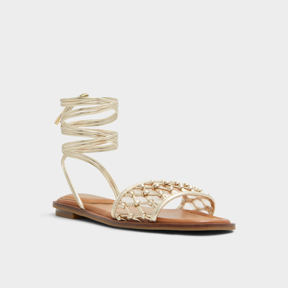 Aldo Seazen Gold Women's Flats - Flat sandal Gold