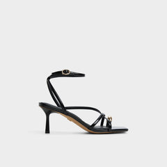 Aldo Elodiah Black Women's Travel essentials - Strappy heeled sandal, Stiletto heel Black