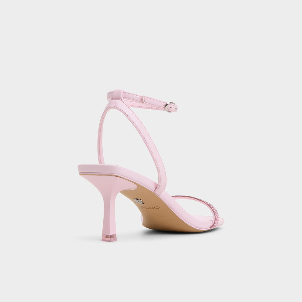 Aldo Kirri Light Pink Women's Strappy sandals - Strappy heeled sandal Light Pink