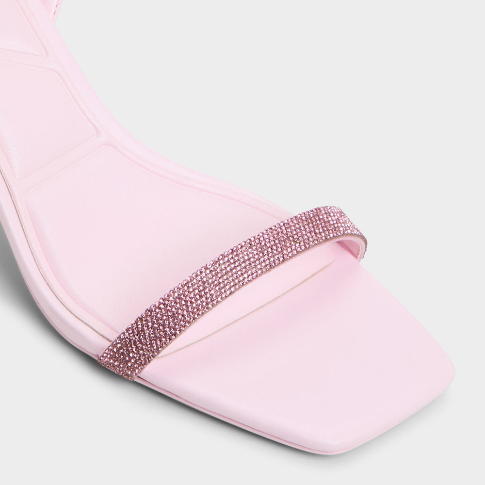 Aldo Kirri Light Pink Women's Strappy sandals - Strappy heeled sandal Light Pink