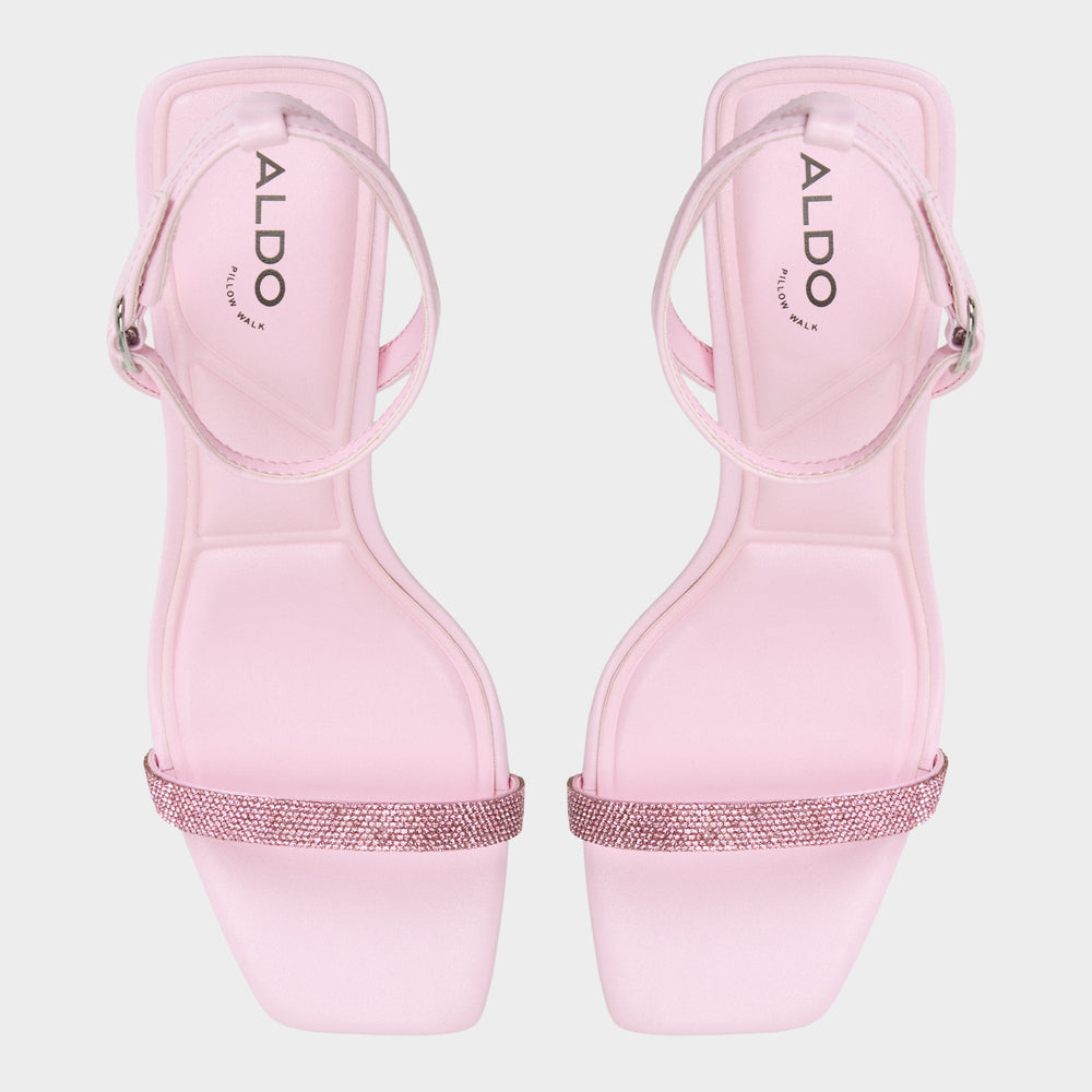Aldo Kirri Light Pink Women's Strappy sandals - Strappy heeled sandal Light Pink