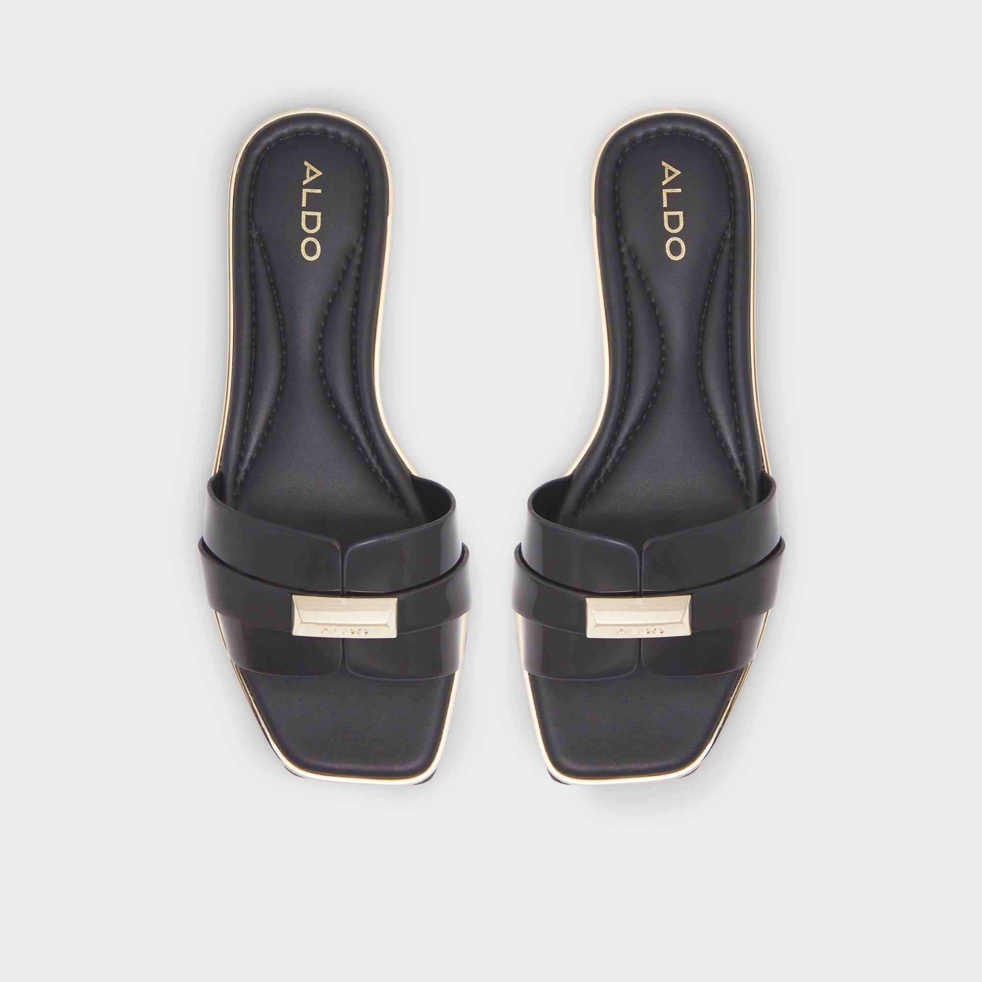 Aldo Darine in Xt Black - Slide sandal Black