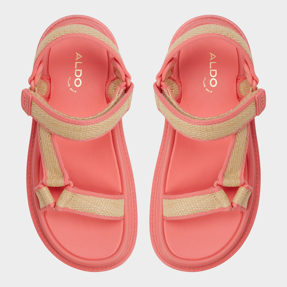 Aldo Oceana Coral Women's Footbed sandals - Footbed sandal Coral