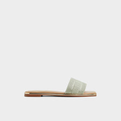 Aldo Oceania Other Green Women's Flats - Slide sandal Other Green