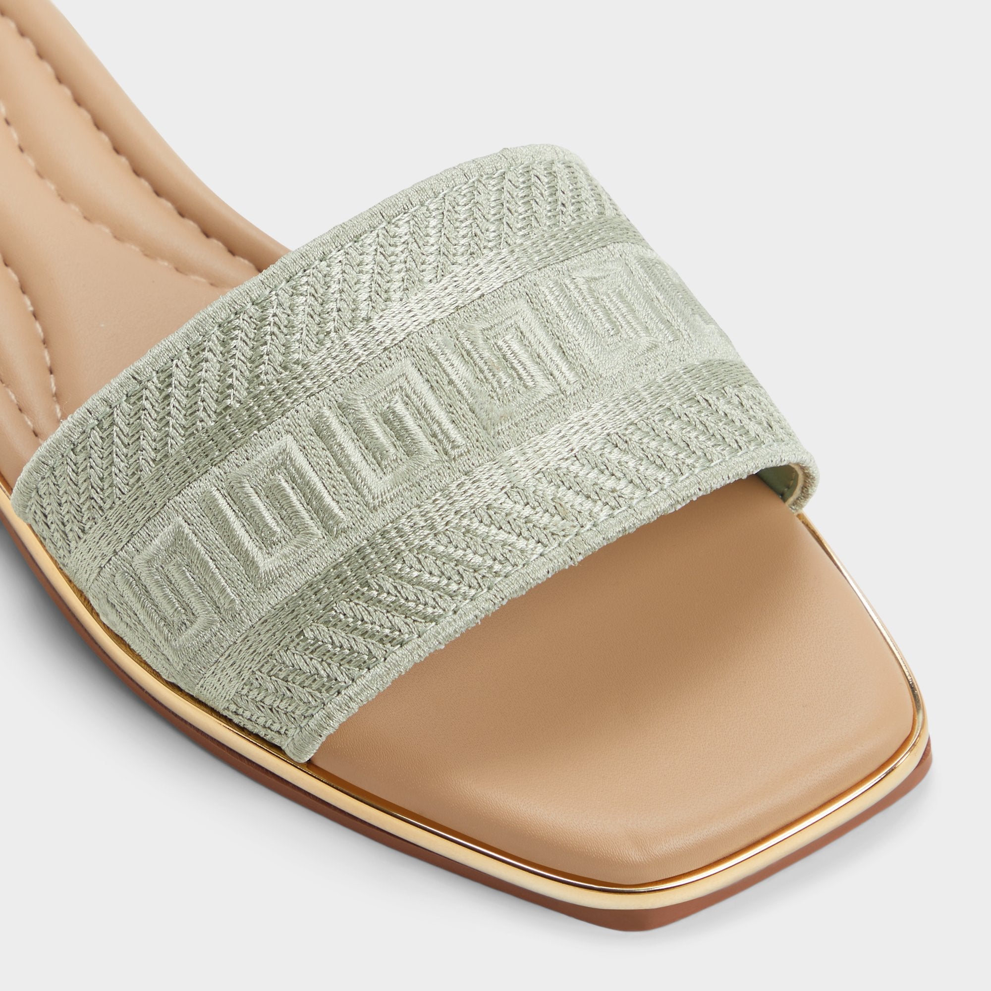 Aldo Oceania Other Green Women's Flats - Slide sandal Other Green