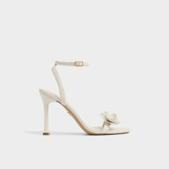 Aldo Daisylily White/Bone Women's Heeled sandals - Strappy heeled sandal, Stiletto heel White/bone