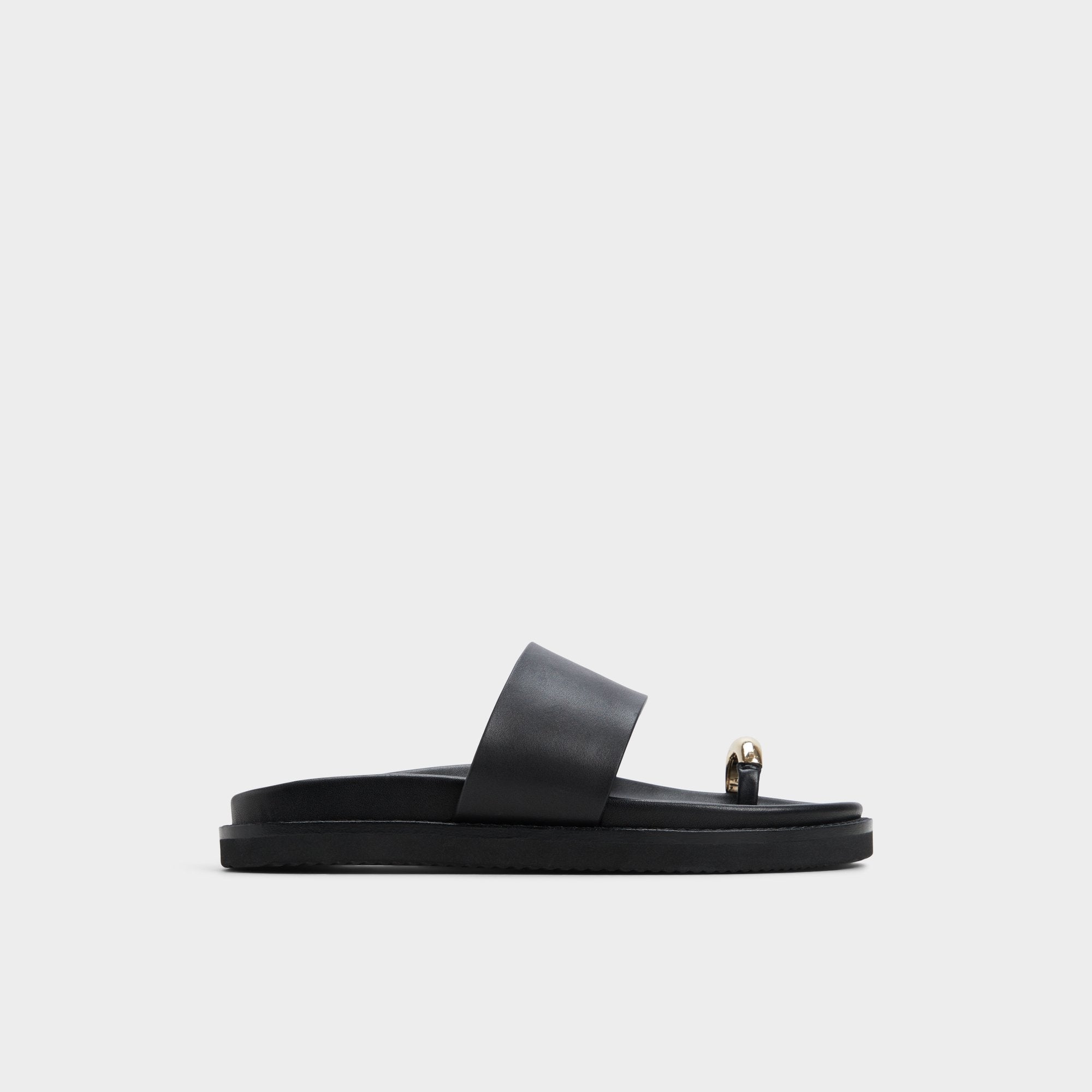 Aldo Beachstroll Black Women's Footbed sandals - Footbed sandal, Footbed sandal Black