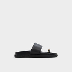 Aldo Beachstroll Black Women's Footbed sandals - Footbed sandal, Footbed sandal Black