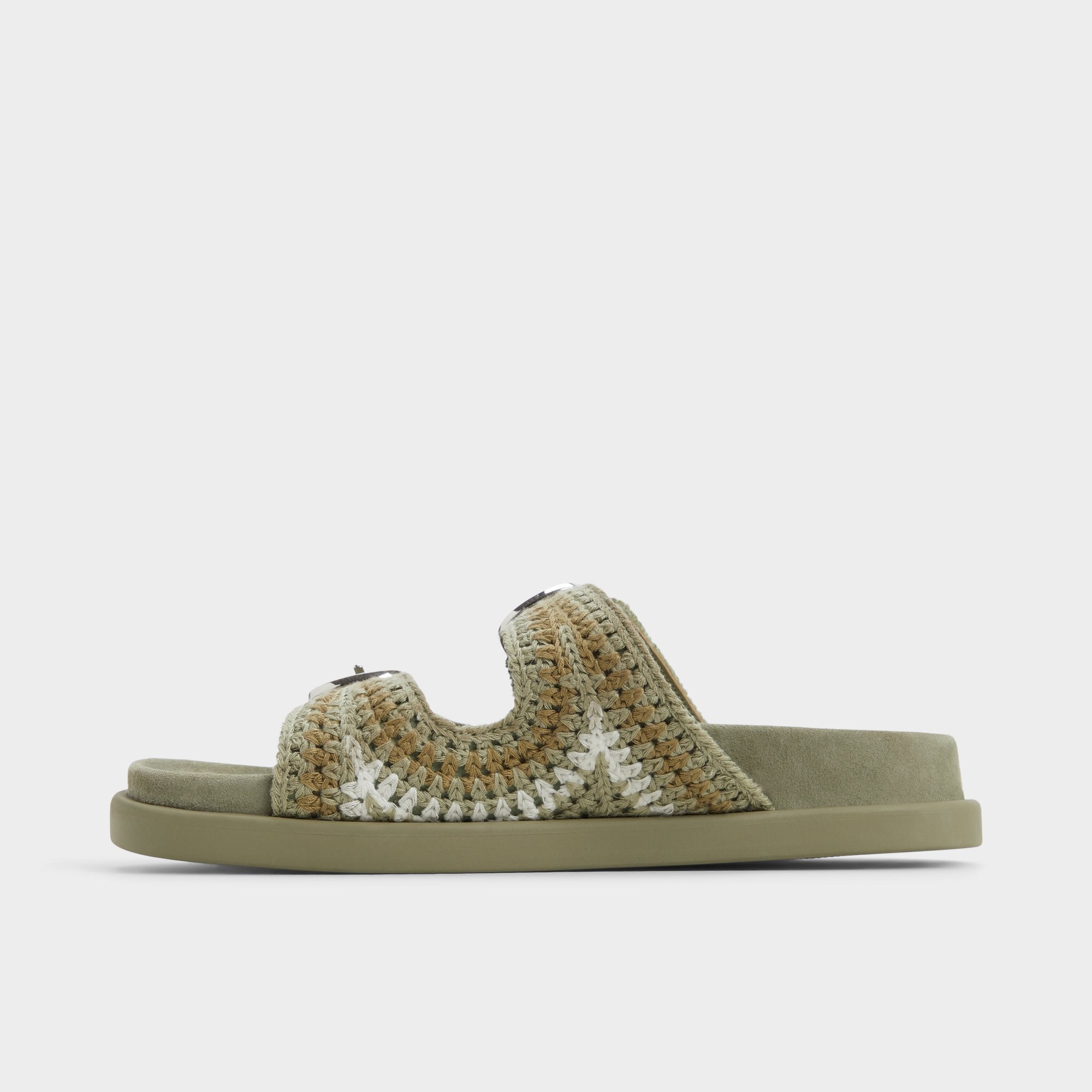 Aldo Bohodream Khaki Women's Footbed sandals - Footbed sandal Khaki