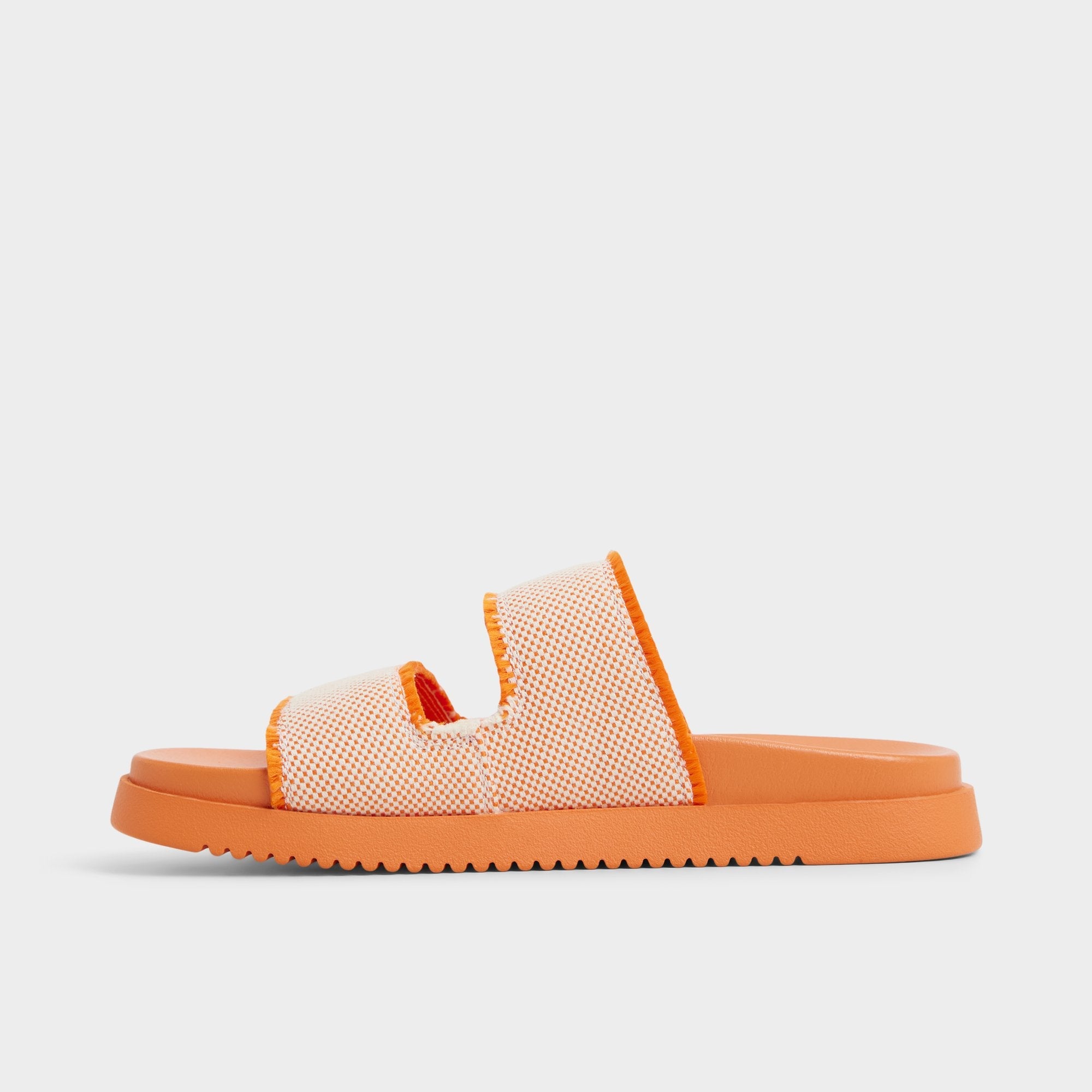 Aldo Daisymae Orange Women's Footbed sandals -  Orange
