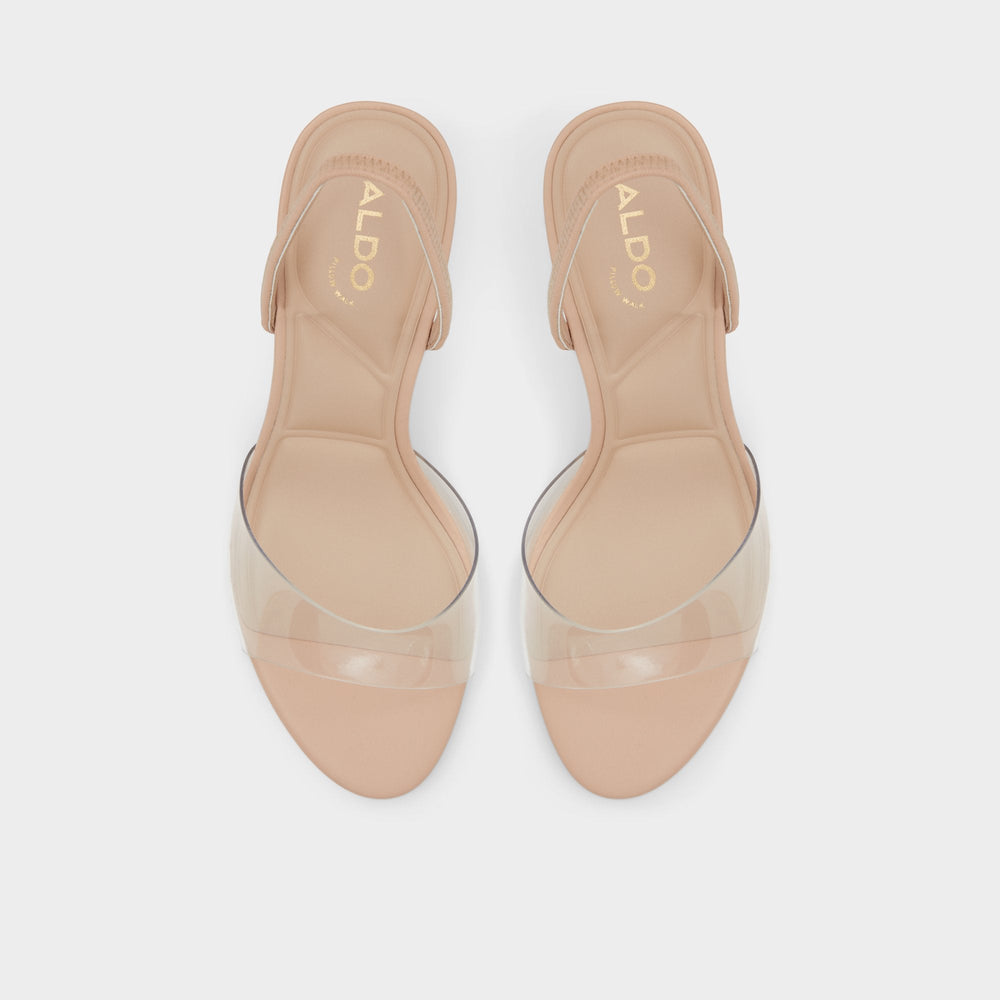 Aldo Aitana Bone Women's Heeled sandals - Strappy heeled sandal, Stiletto heel Bone