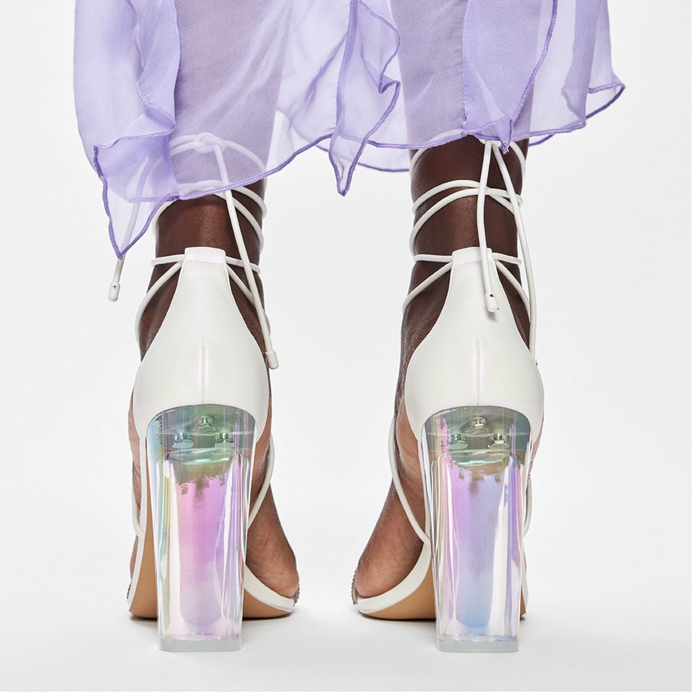 Aldo Onardonia in Open Natural - Strappy sandal, Block heel Open Natural