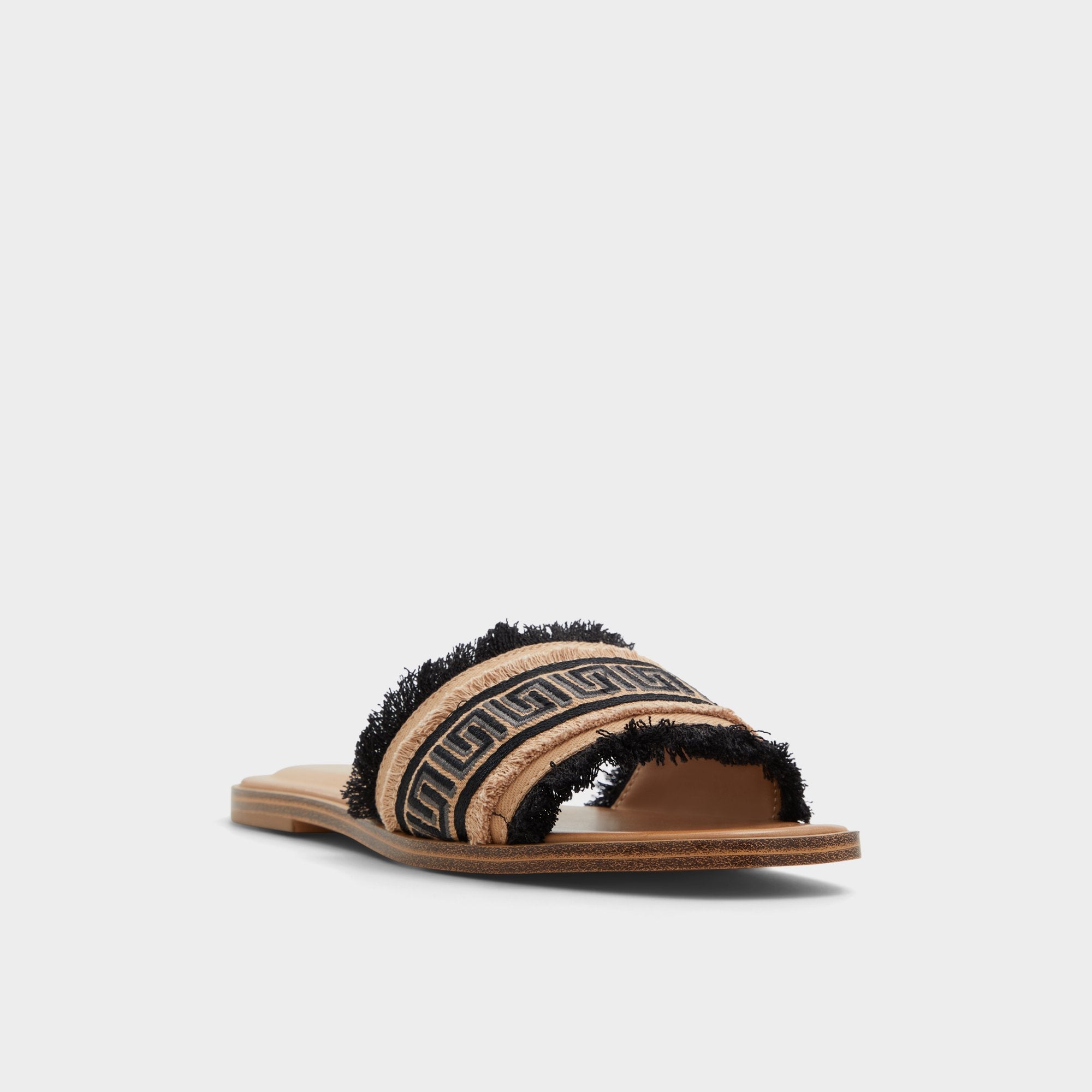 Aldo Nalani Open Black Women's Flats - Slide sandal Open Black