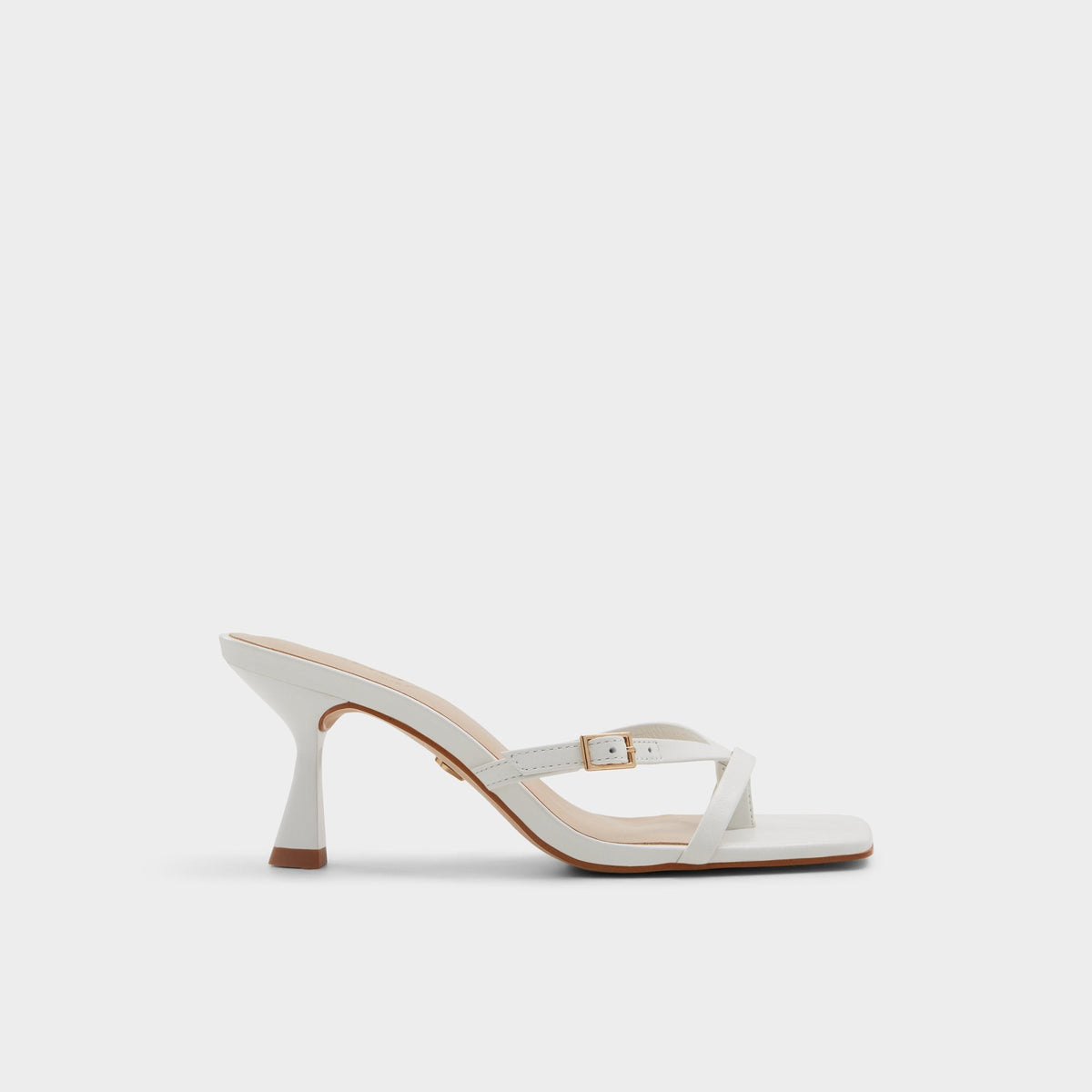 Aldo Gannever White/Bone Women's Heeled sandals -  White/Bone