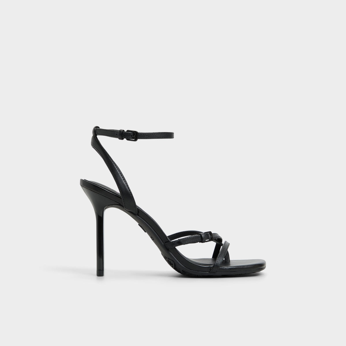 Aldo Conney Black Women's Heeled sandals - Strappy heeled sandal, Stiletto heel Black