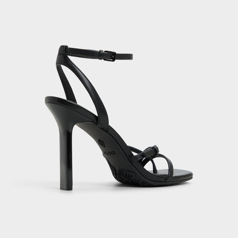 Aldo Conney Black Women's Heeled sandals - Strappy heeled sandal, Stiletto heel Black