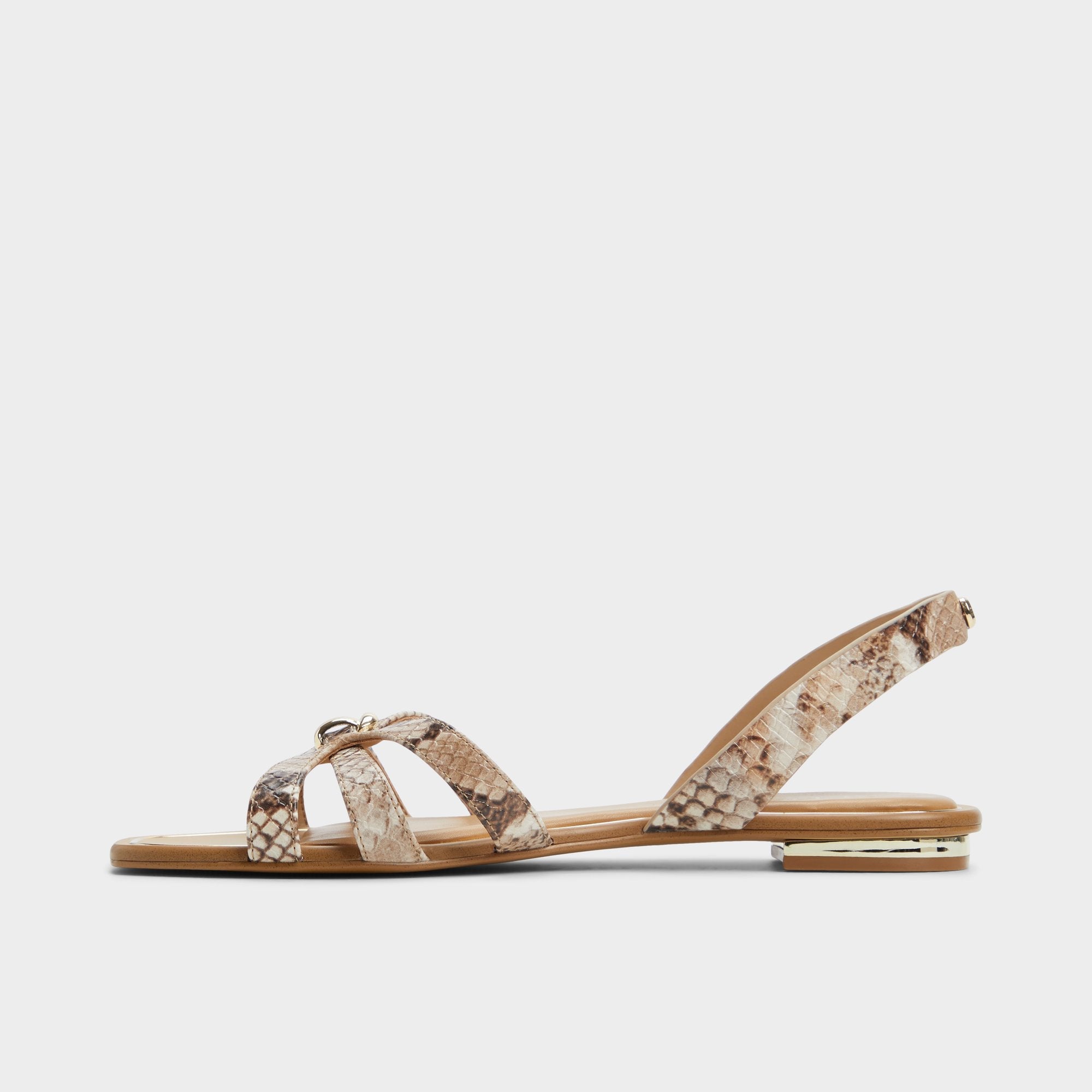 Aldo Marassita Brown Multi Women's Slingbacks - Flat sandal Brown Multi