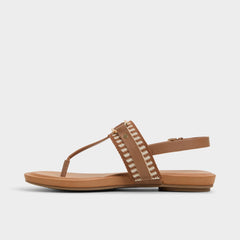Aldo Taylen Medium Brown Women's Festival shoes accessories - T-strap sandal Medium Brown