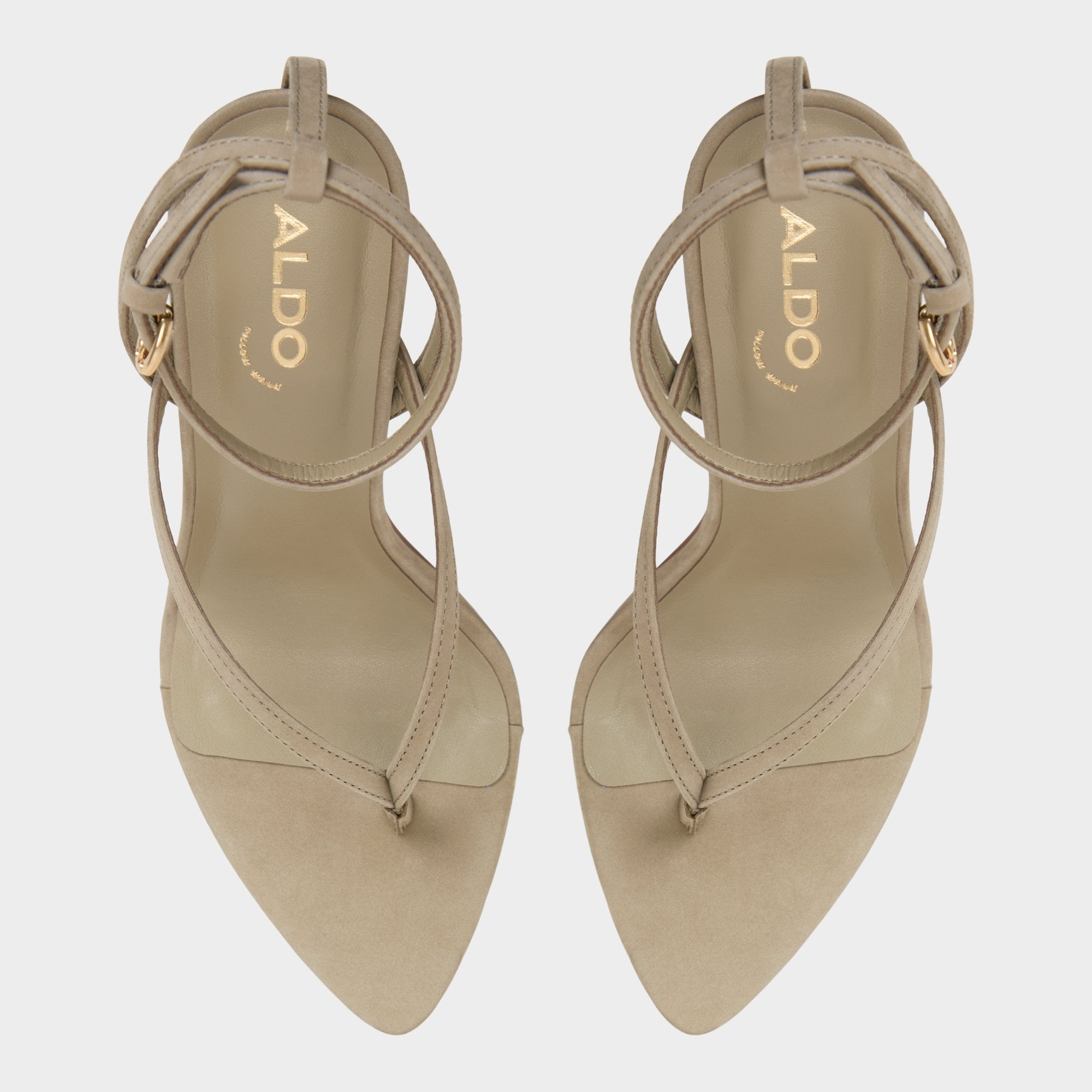Aldo Abyfindley Other Green Women's Strappy sandals - Heeled flip flop, Stiletto heel Other Green