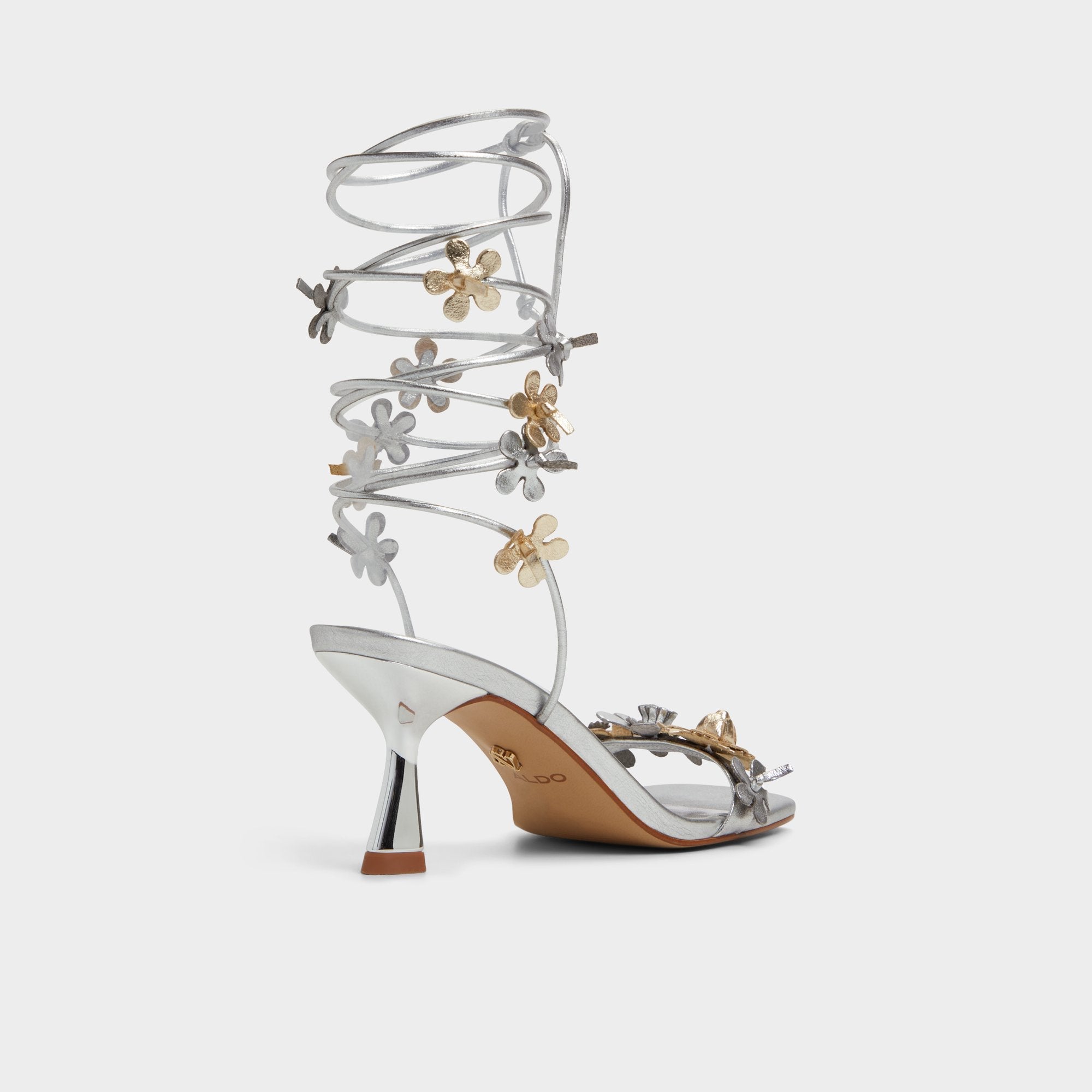 Aldo Fiorela Metallic Multi Women's Strappy sandals - Strappy heeled sandal Metallic Multi