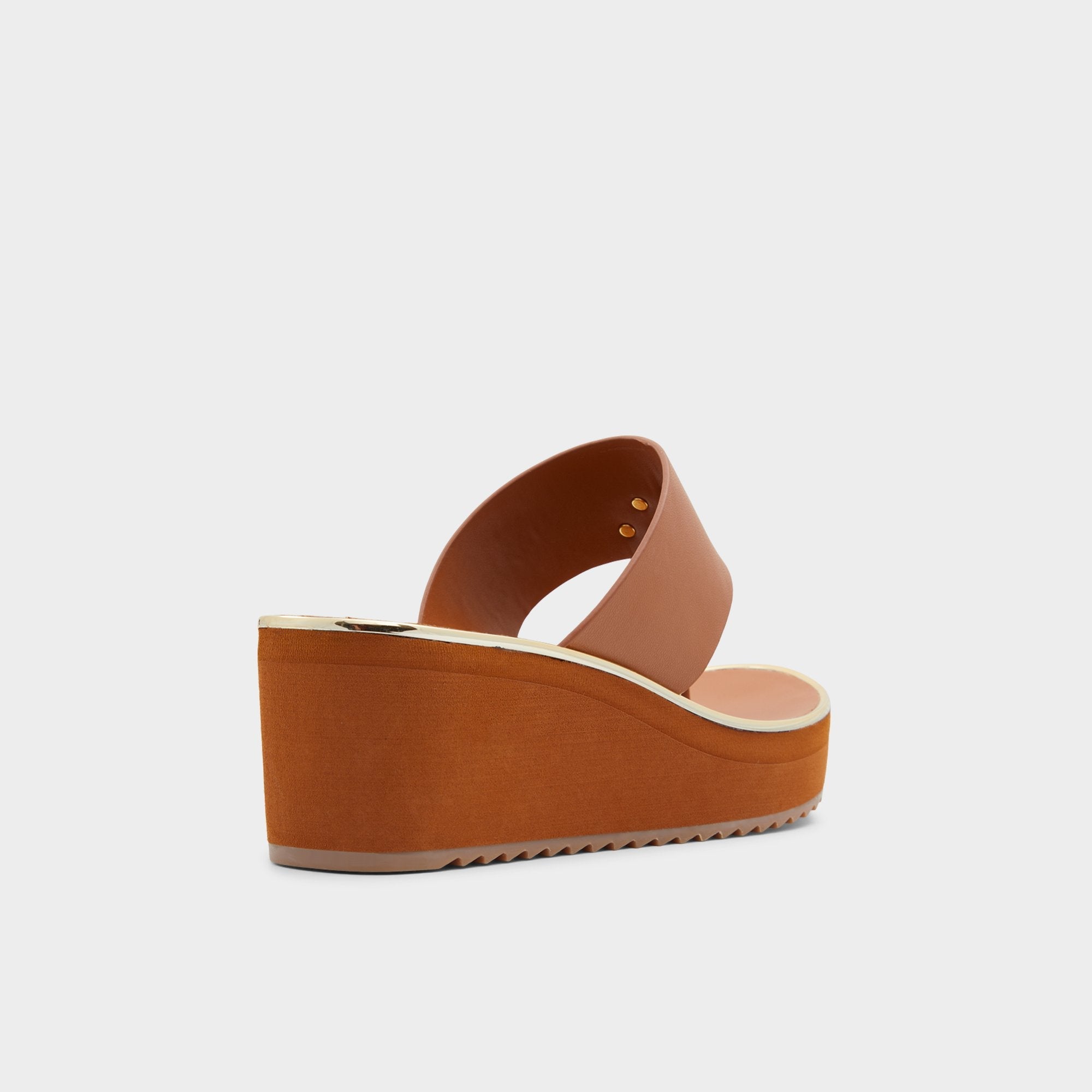 Aldo Maesllan Medium Brown Women's Wedges - Wedge sandal, Wedge heel Medium Brown