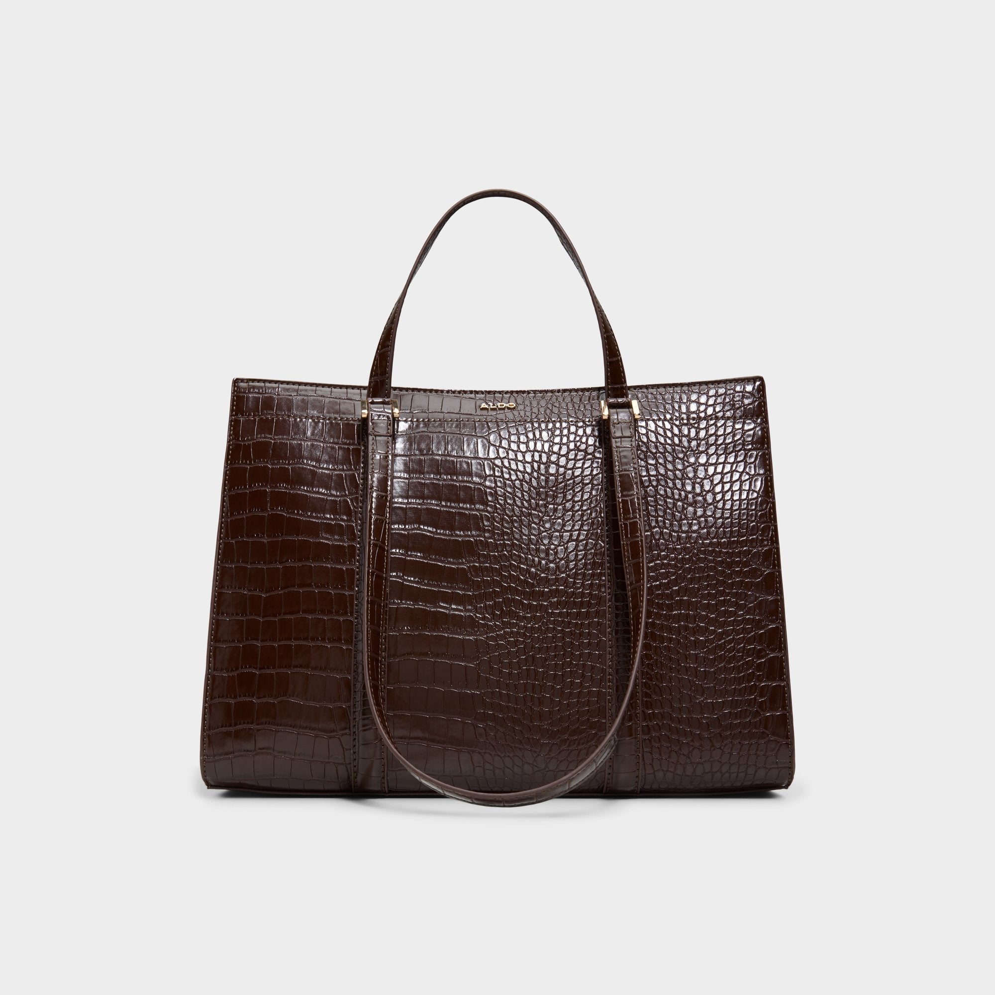 Aldo Ninetofivee in Dark Brown - Tote bag Dark Brown