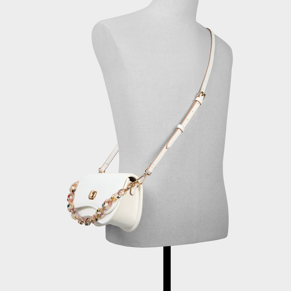 Aldo Clappertonnx in White - Shoulder bag White